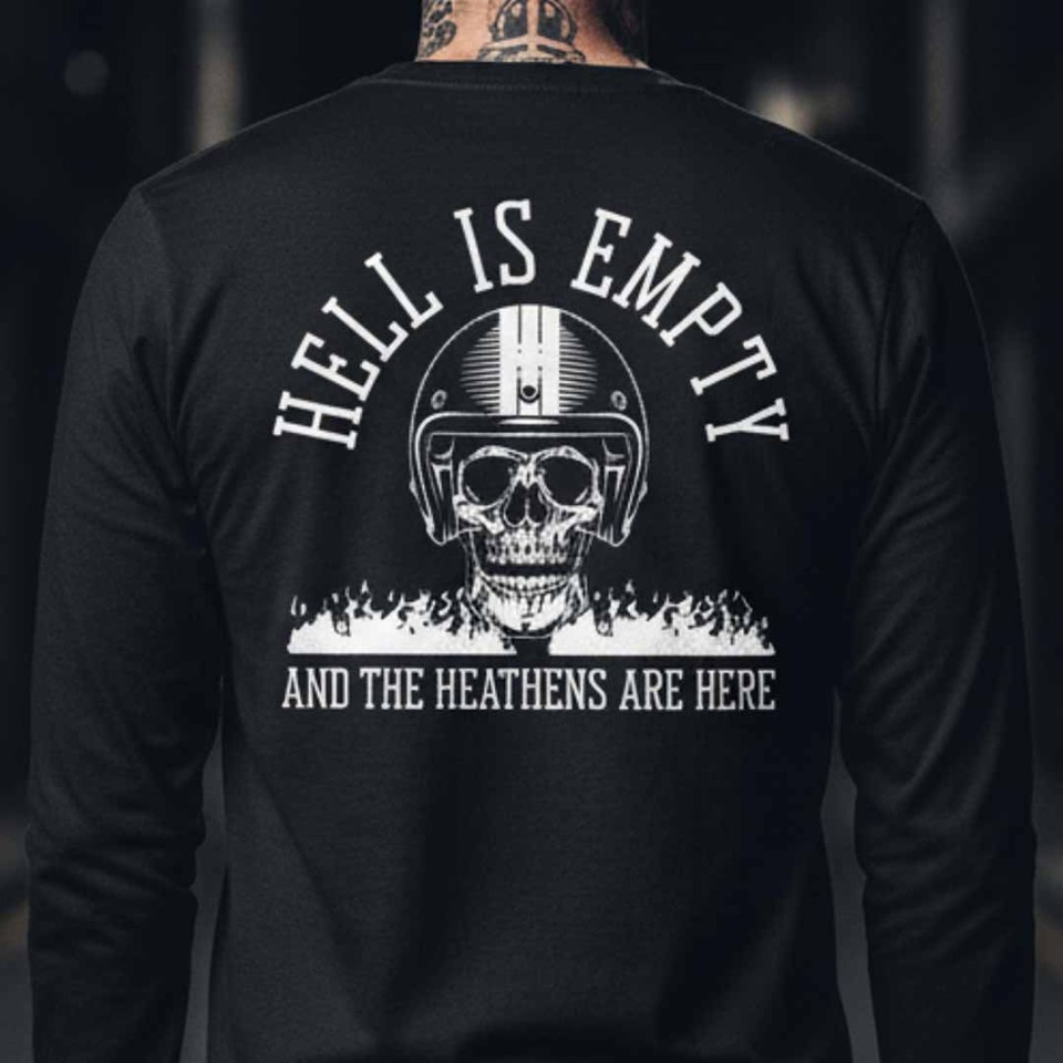 Hell is Empty Unisex Long Sleeve Tee