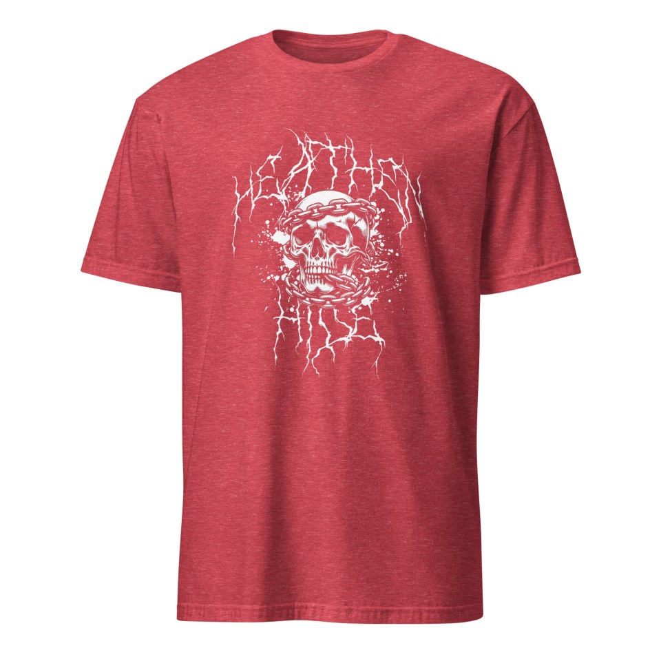 Heathen Skull and Chains Unisex T-Shirt