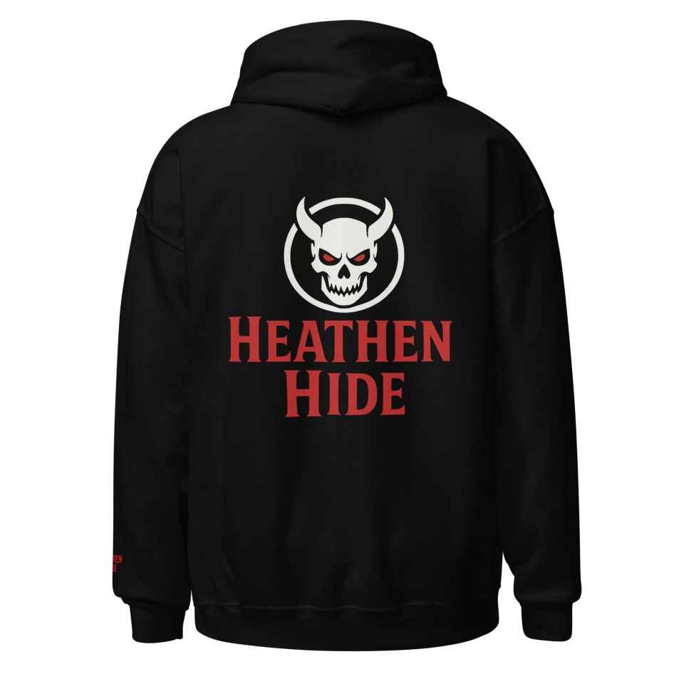 Heathen Hide Heavy Blend Unisex Hoodie