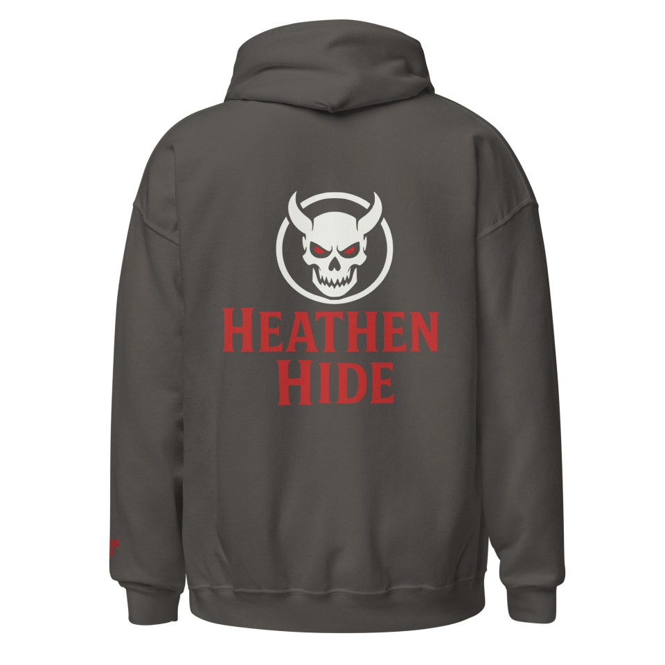 Heathen Hide Heavy Blend Unisex Hoodie