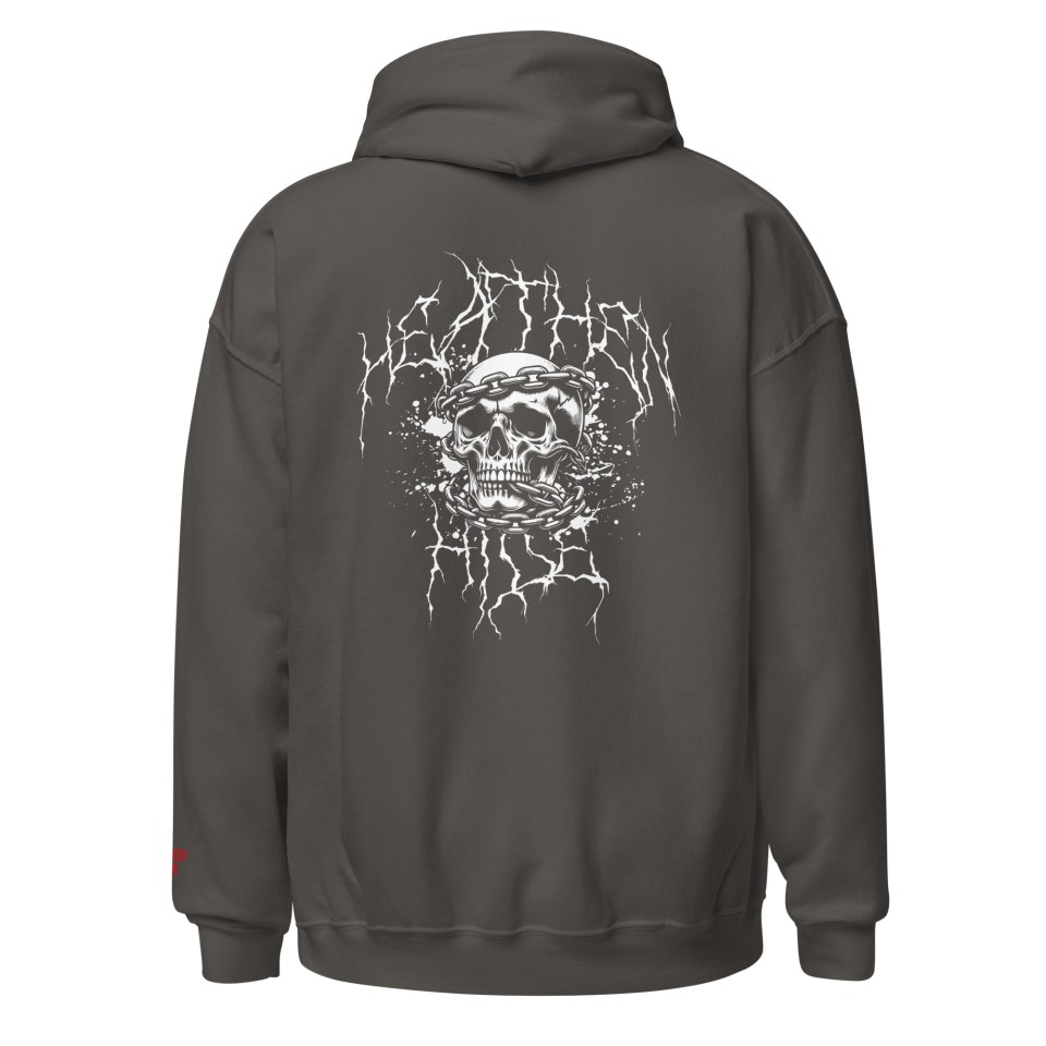 Heathen Hide Skull & Chains Unisex Hoodie
