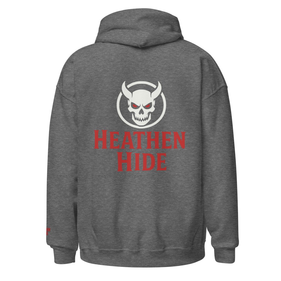 Heathen Hide Heavy Blend Unisex Hoodie