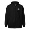 Heathen Hide Hell Is Only A Word Unisex heavy blend zip hoodie