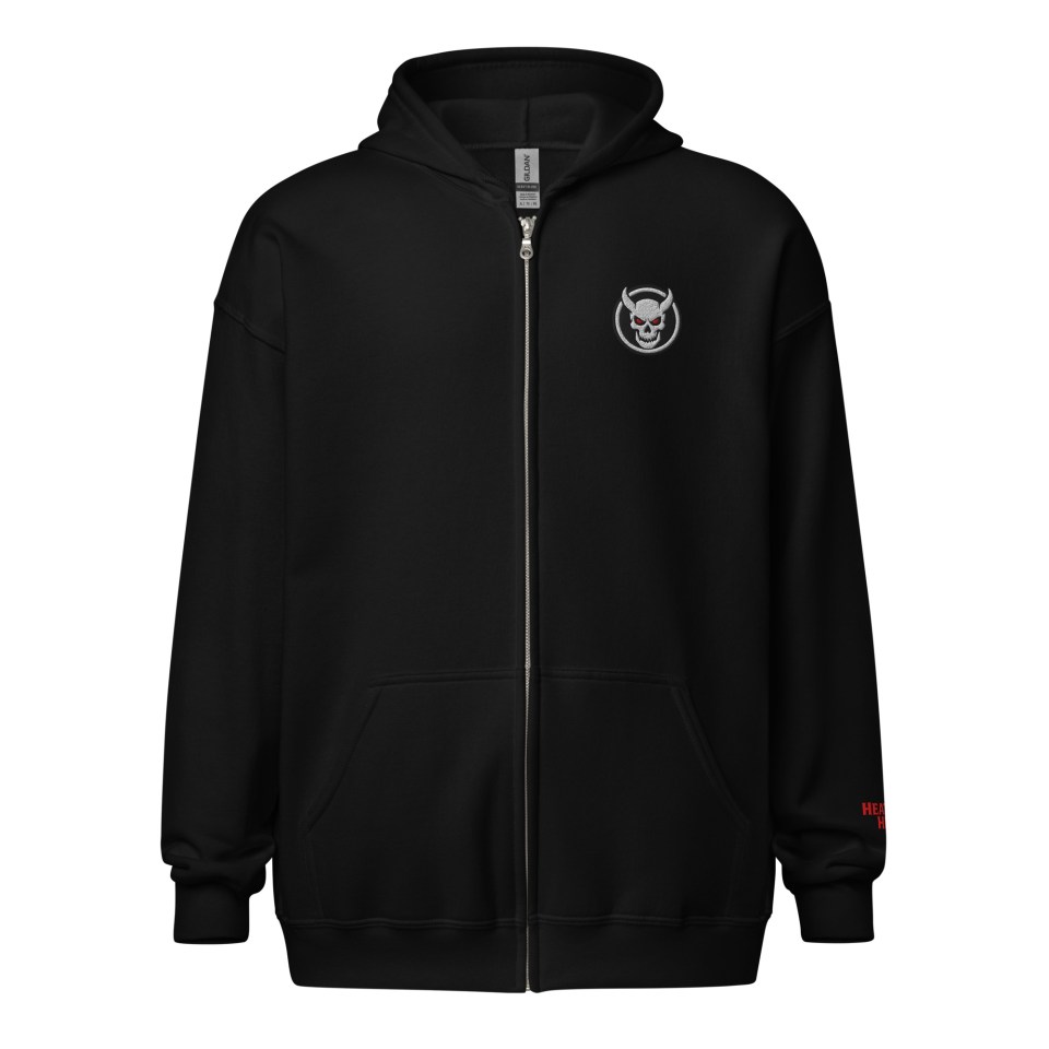 Heathen Hells Gate Unisex heavy blend zip hoodie
