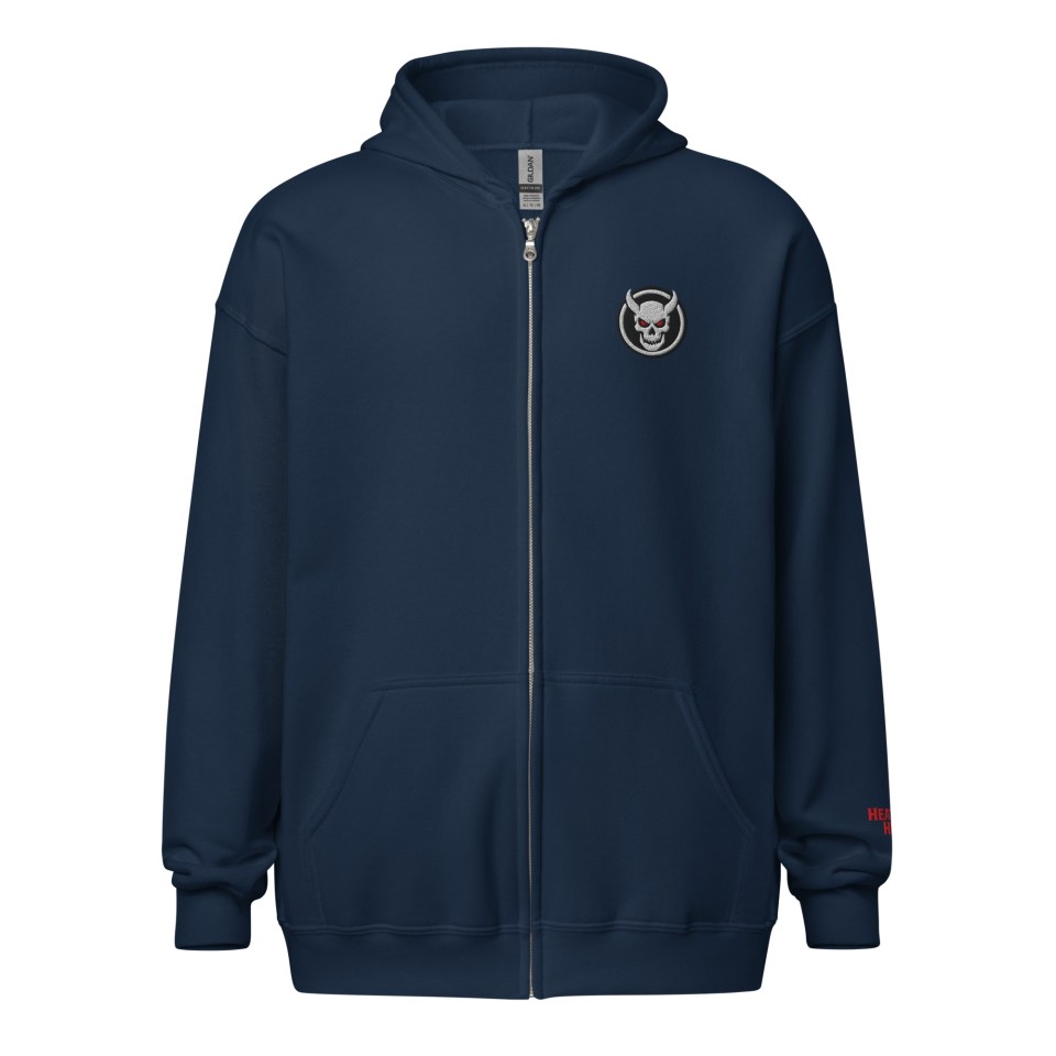 Heathen Hells Gate Unisex heavy blend zip hoodie