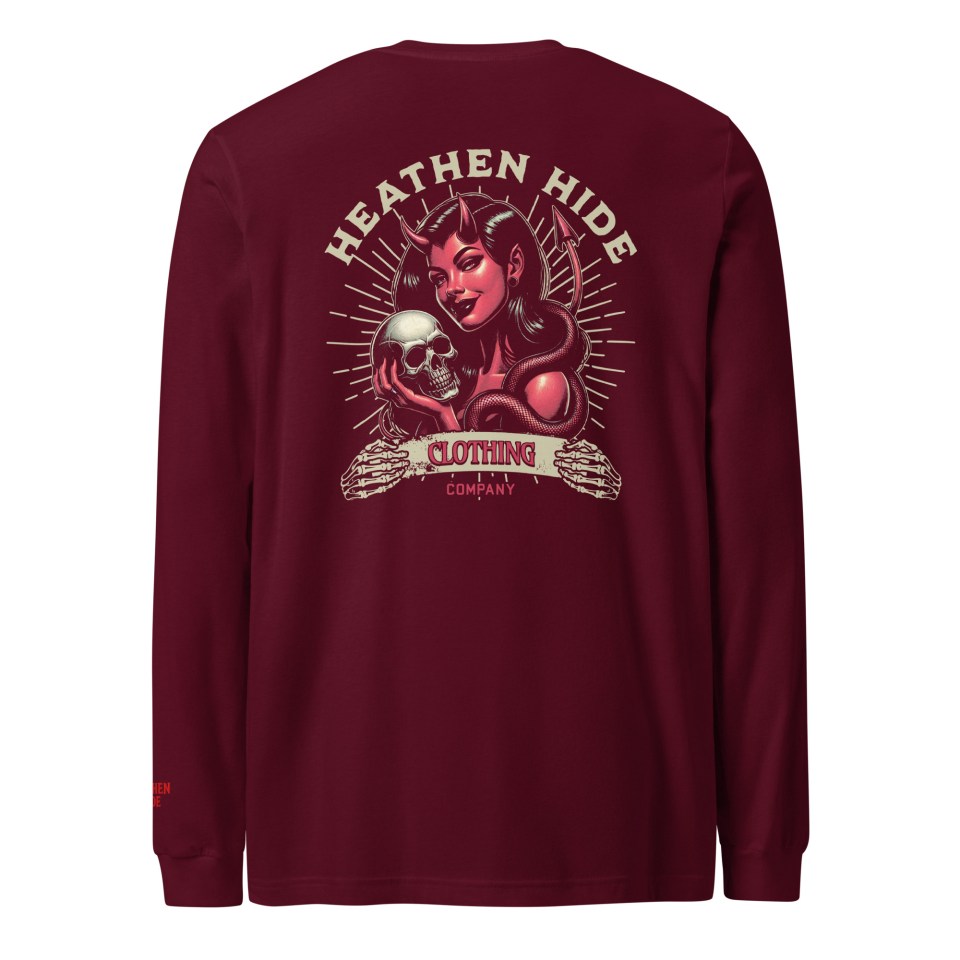 Heathen Hide She Devil Unisex Long Sleeve Tee