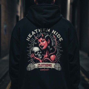 Heathen Hide She Devil Unisex heavy blend zip hoodie
